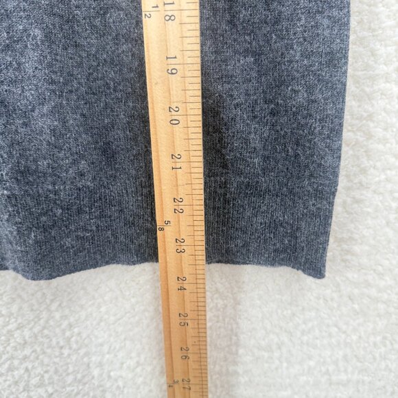 J.Crew Long sleeve Gray Crew Neck Dog Sweater Cashmere blend Size S - Picture 9 of 9